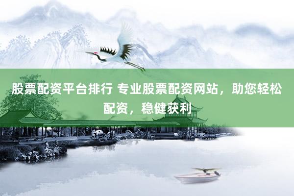 股票配资平台排行 专业股票配资网站，助您轻松配资，稳健获利