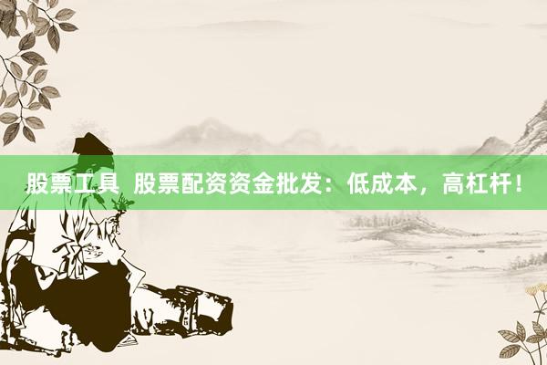 股票工具  股票配资资金批发：低成本，高杠杆！