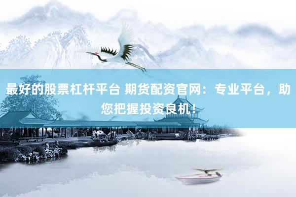 最好的股票杠杆平台 期货配资官网：专业平台，助您把握投资良机！