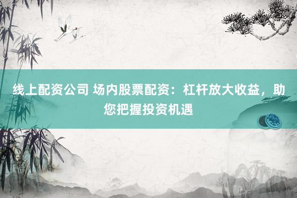 线上配资公司 场内股票配资：杠杆放大收益，助您把握投资机遇